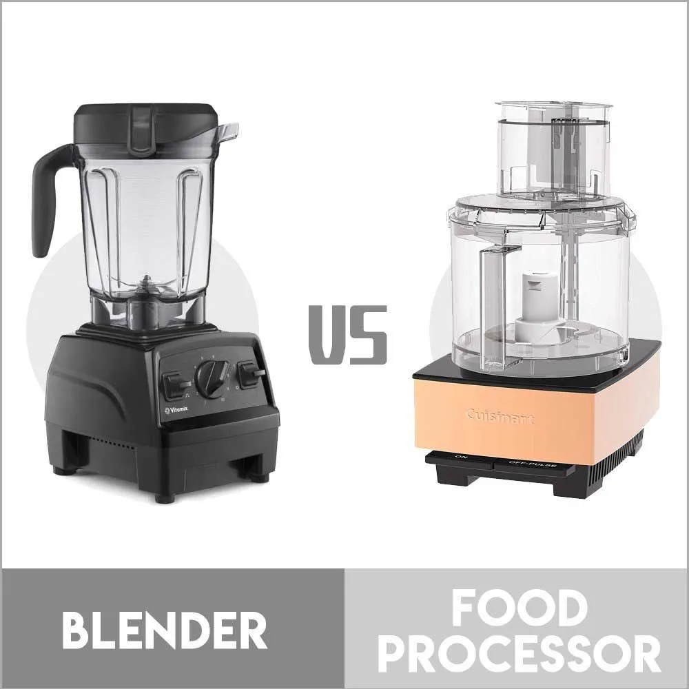 What is the Difference Between Blenders and Food Processors
