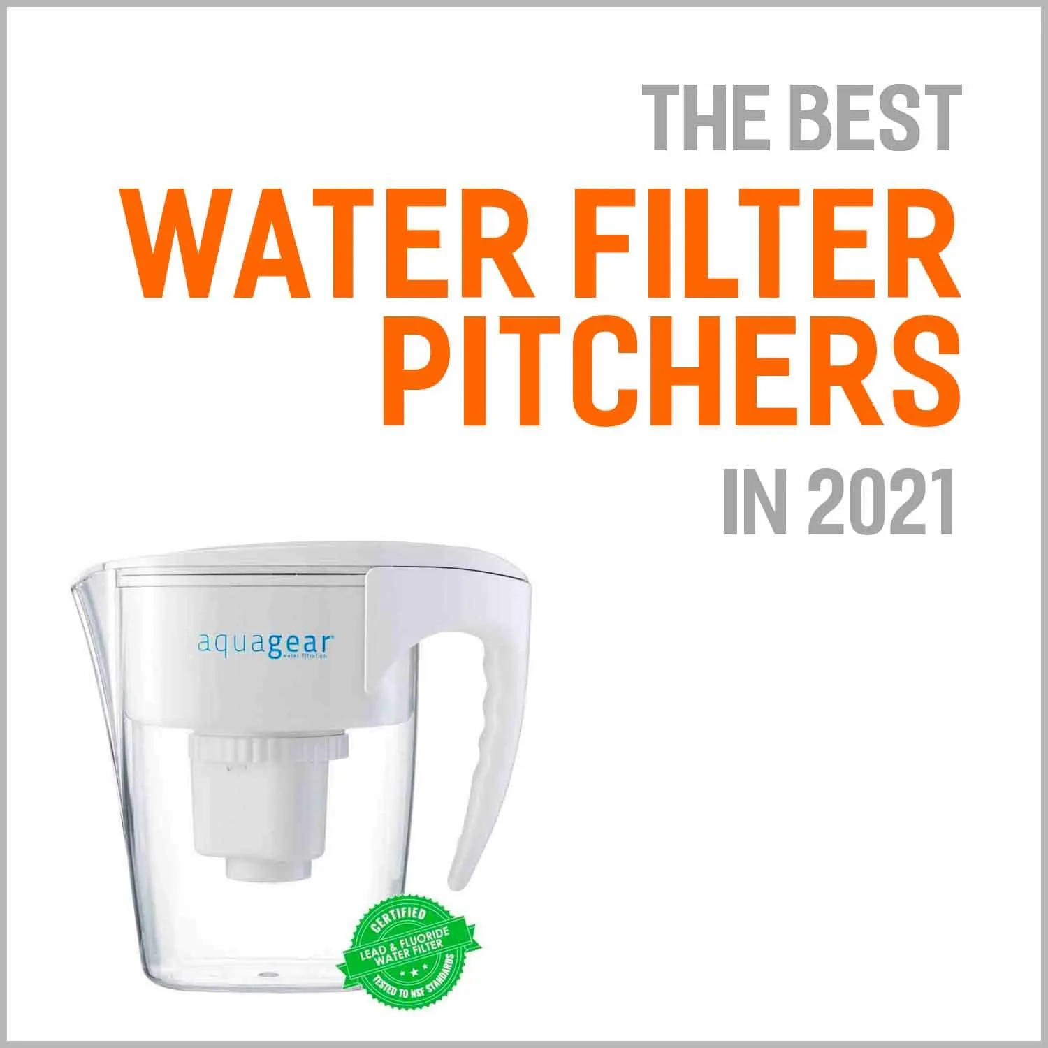 Standard 4 Stage Filter Residential Water Pitcher Dispenser 2.5L Jug Fit Brita