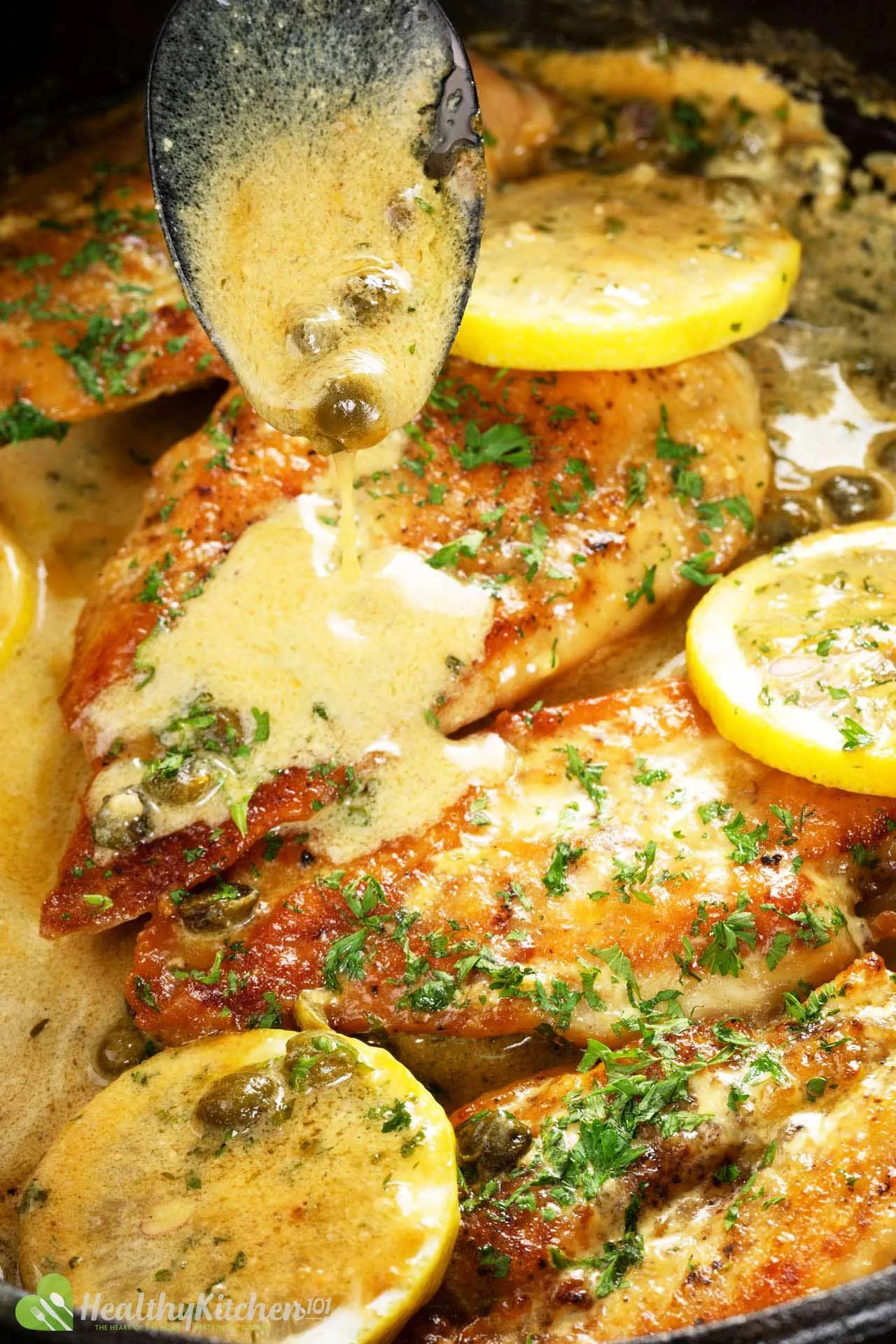 Healthy Chicken Piccata Recipe Easy Italian Chicken And Capers Recipe